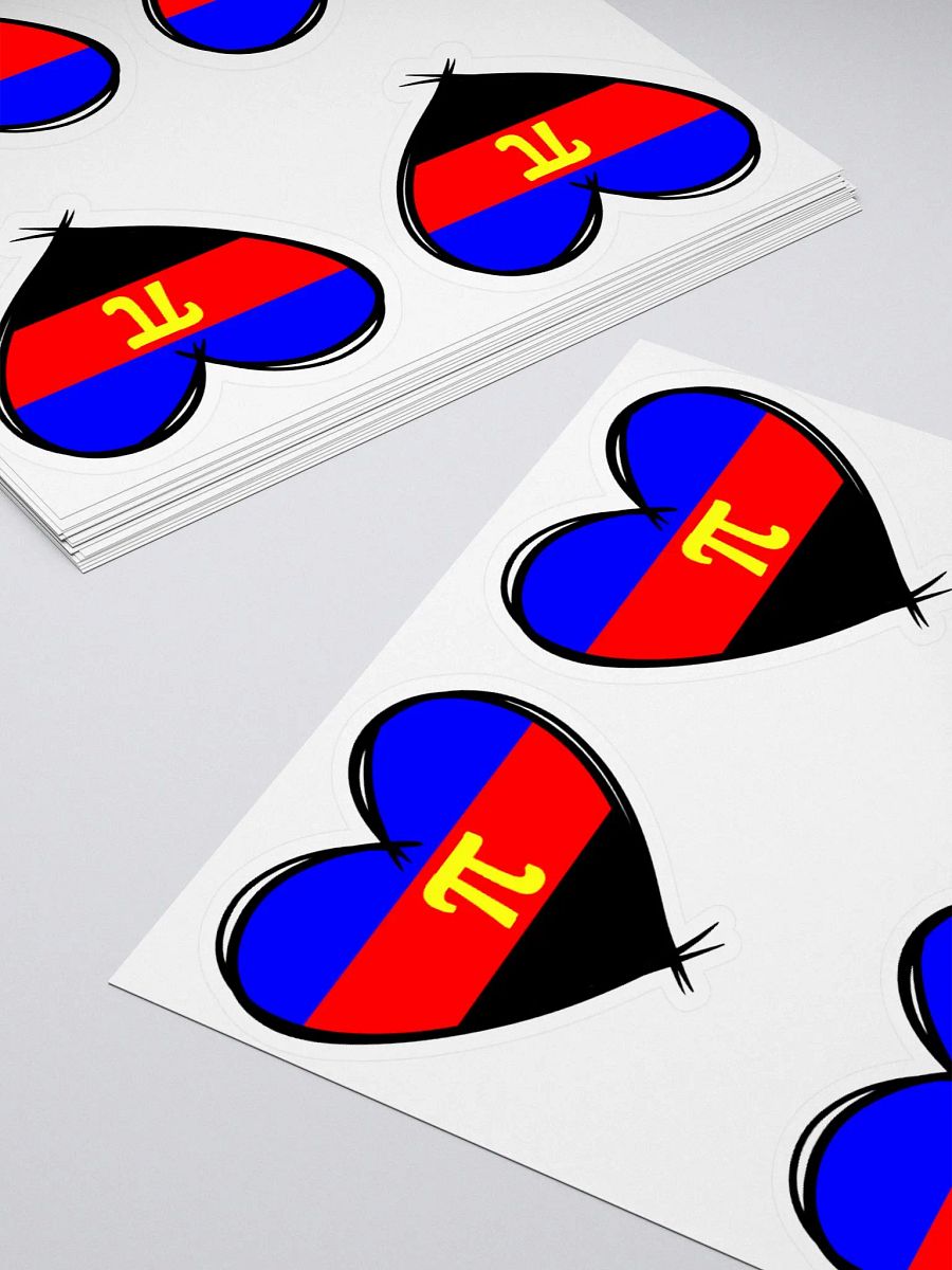 Polyamorous Pride Stickers product image (8)