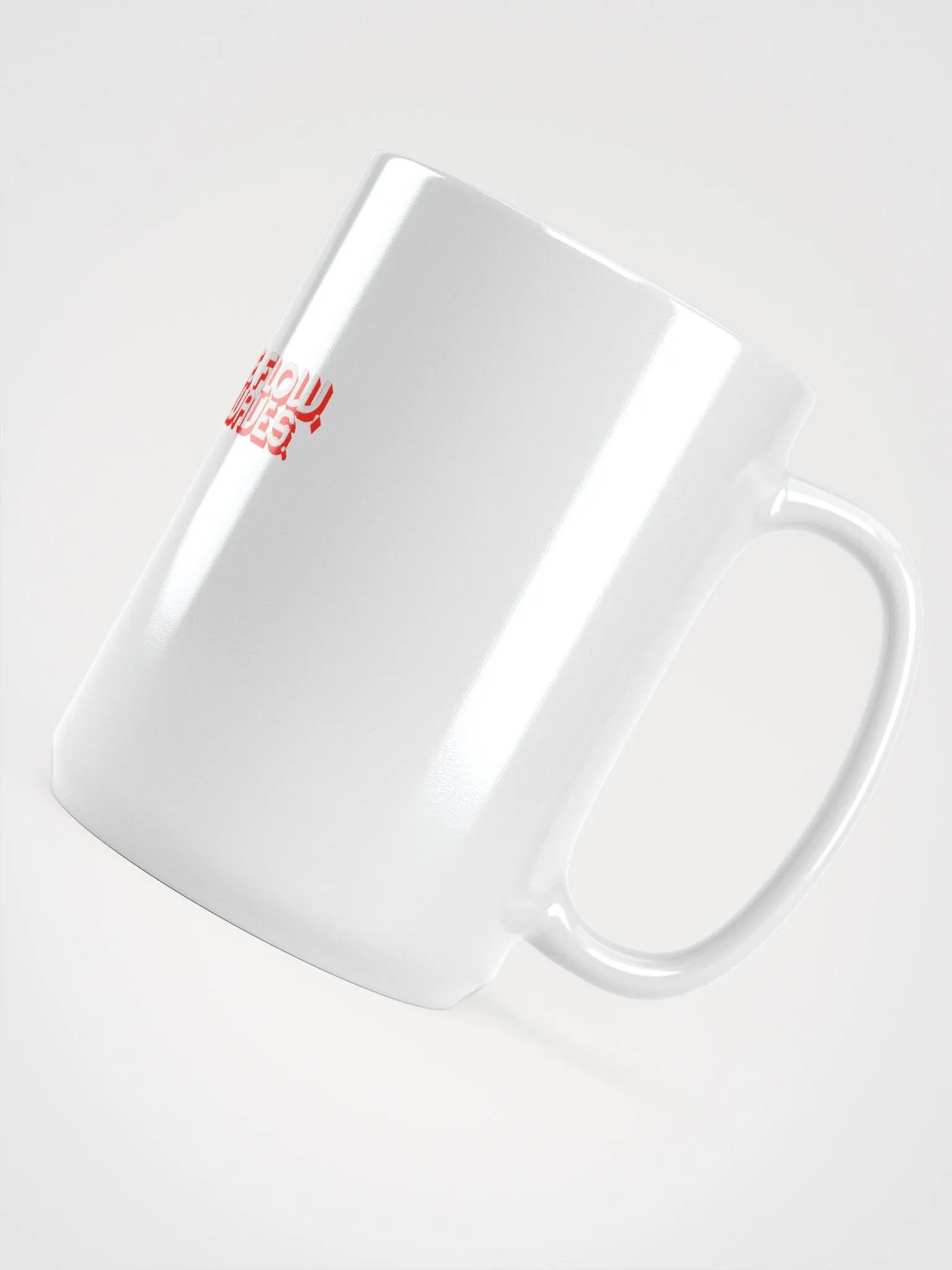 Go With the Flow White Glossy Mug product image (4)