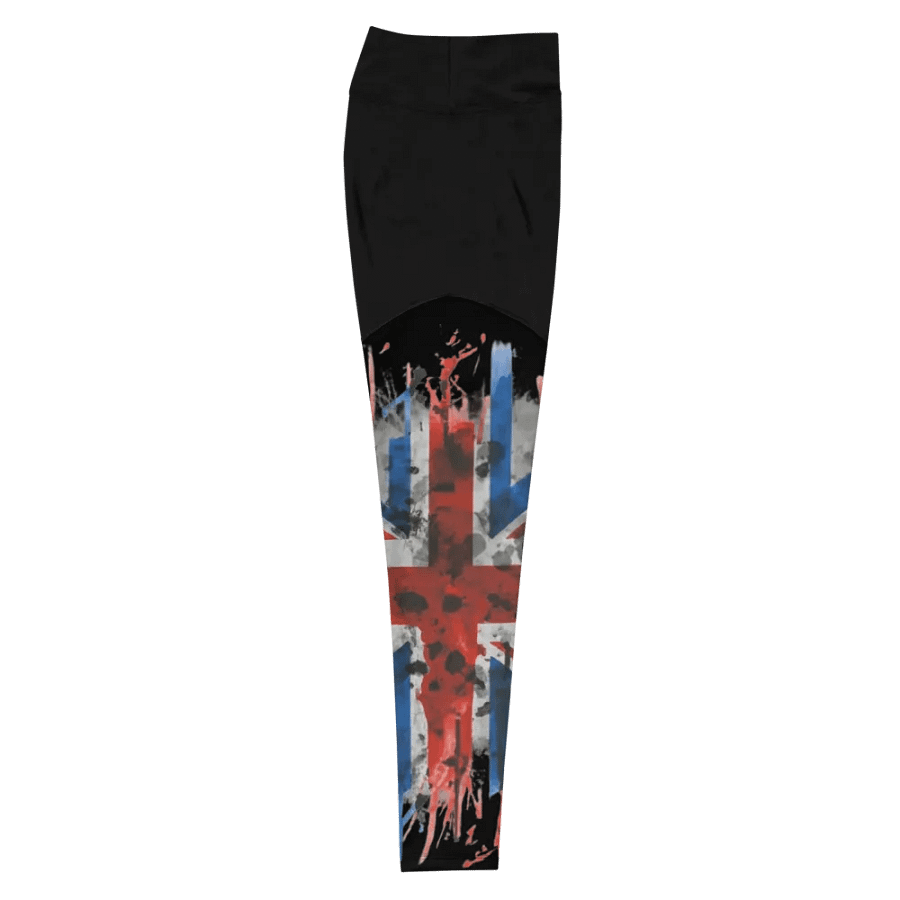 Urban Graffiti Union Jack Split leggings product image (10)