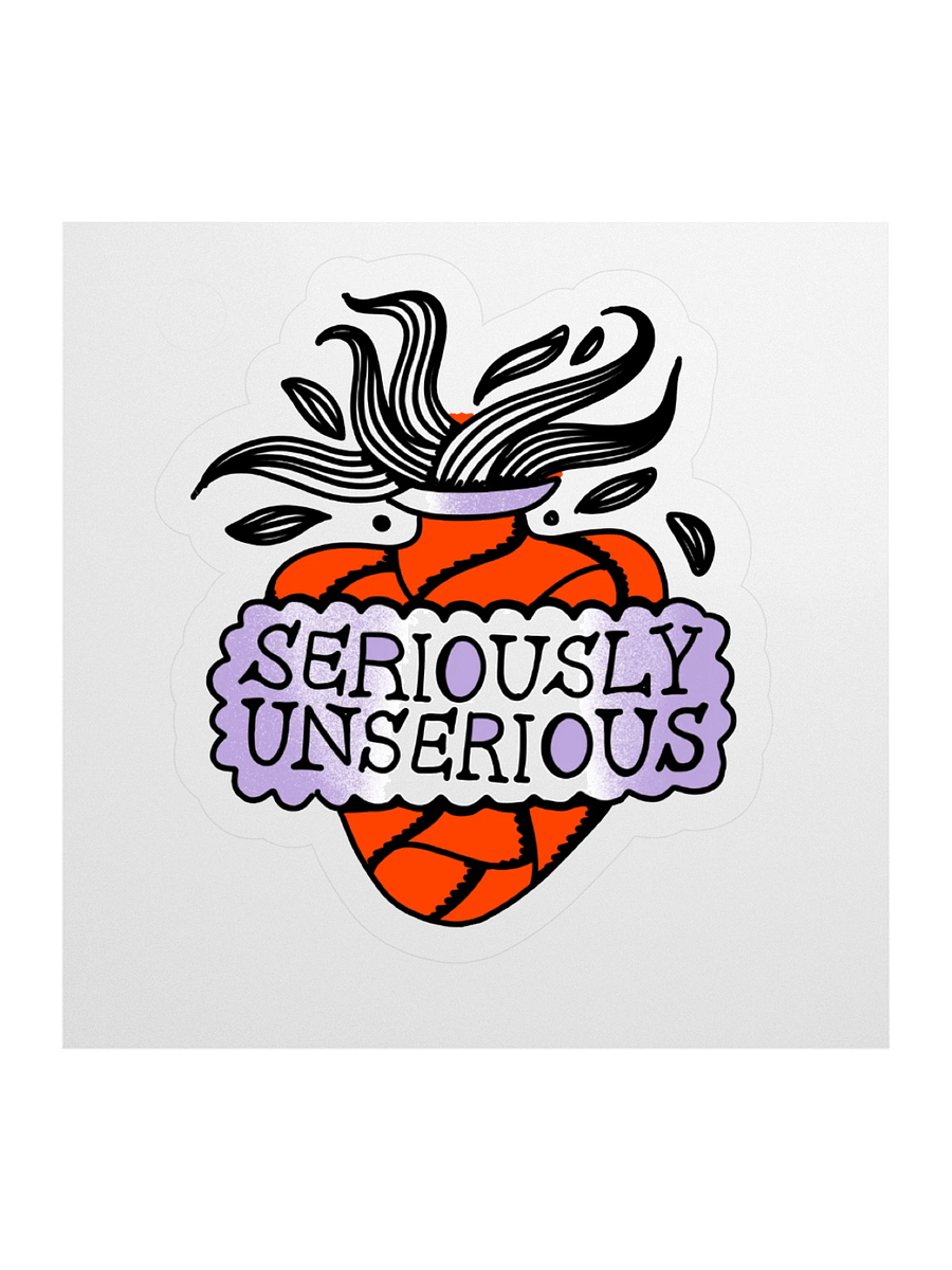 Seriously Unserious - Sacred Heart Stickers product image (1)