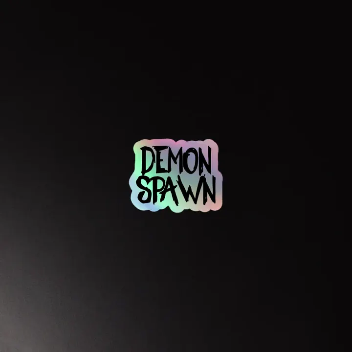Demon Spawn: Cut Holographic Sticker product image (4)