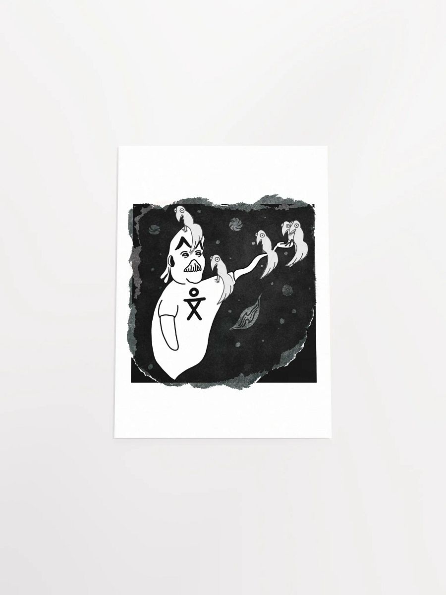 Space Birb (White Print) product image (10)