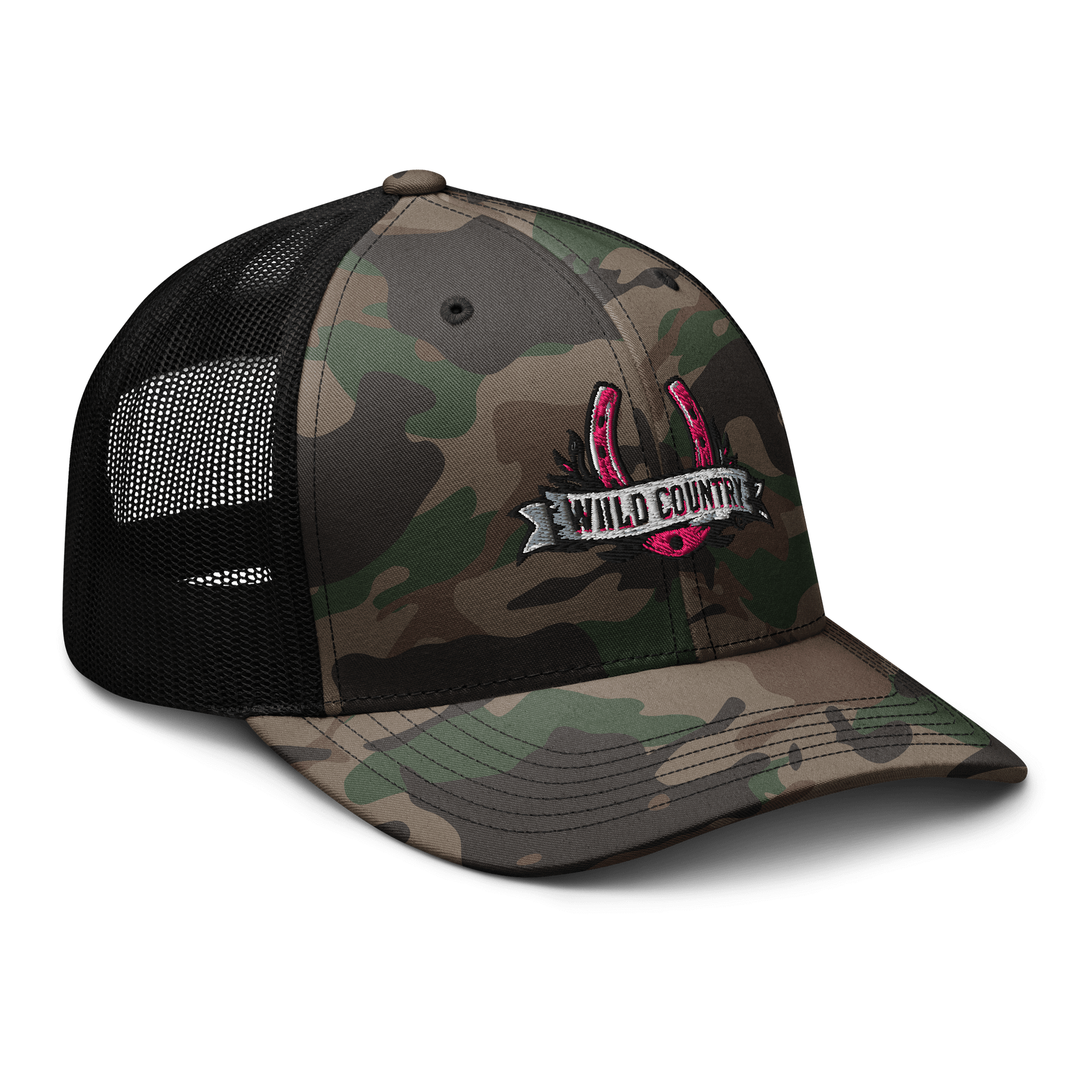 Otto Cap Camouflage Trucker Hat product image (8)