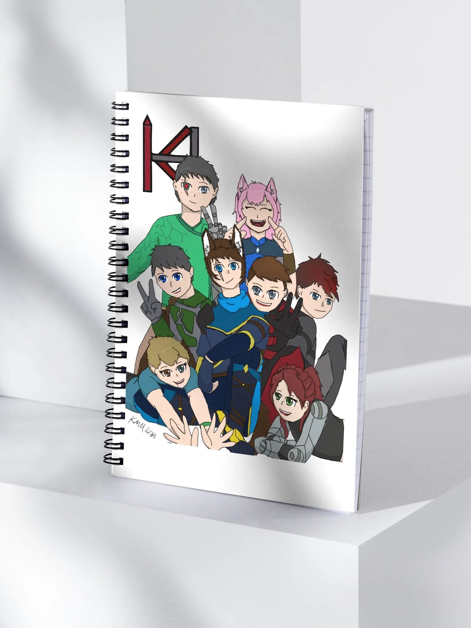 KH/group photo notebook product image (3)