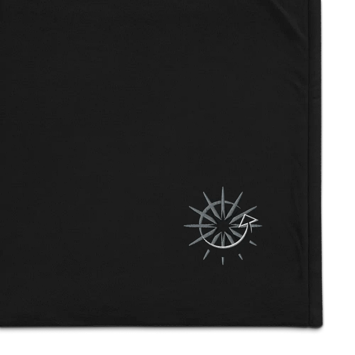 Unusual Turn B&W Sherpa Blanket product image (1)