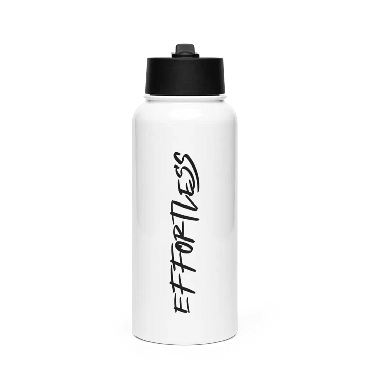 Effortless - Stainless Steel Water Bottle with a Straw Lid product image (1)