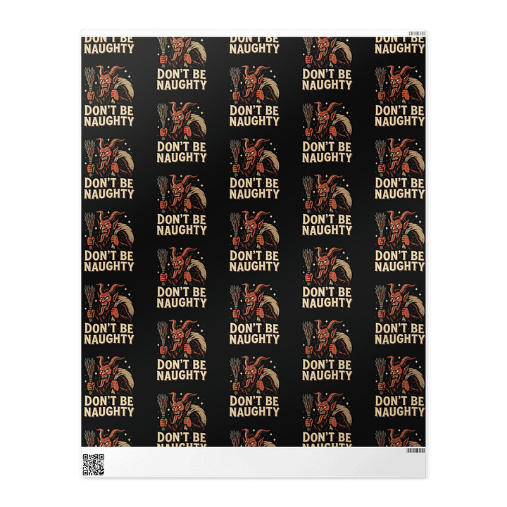 KRAMPUS Wrapping Paper product image (2)