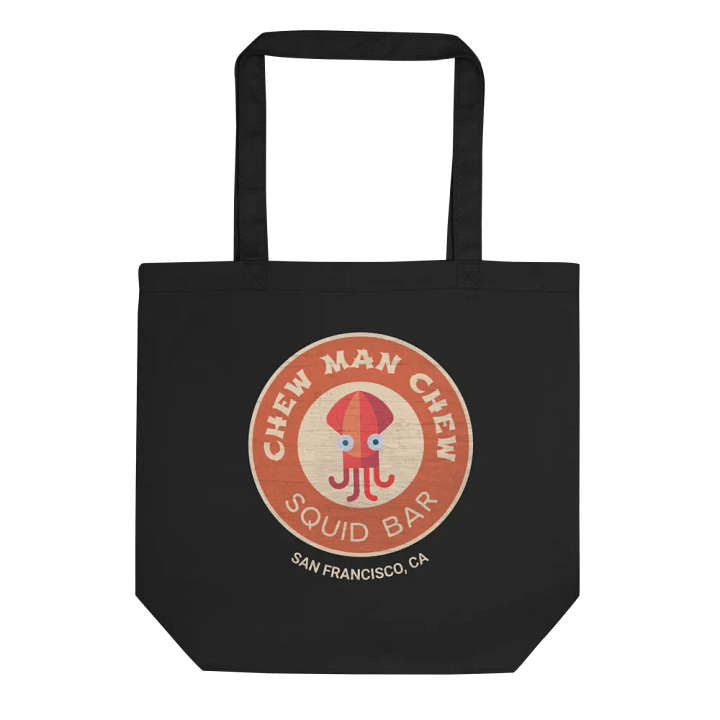 Chew Man Chew Squid Bar Canvas Tote product image (1)