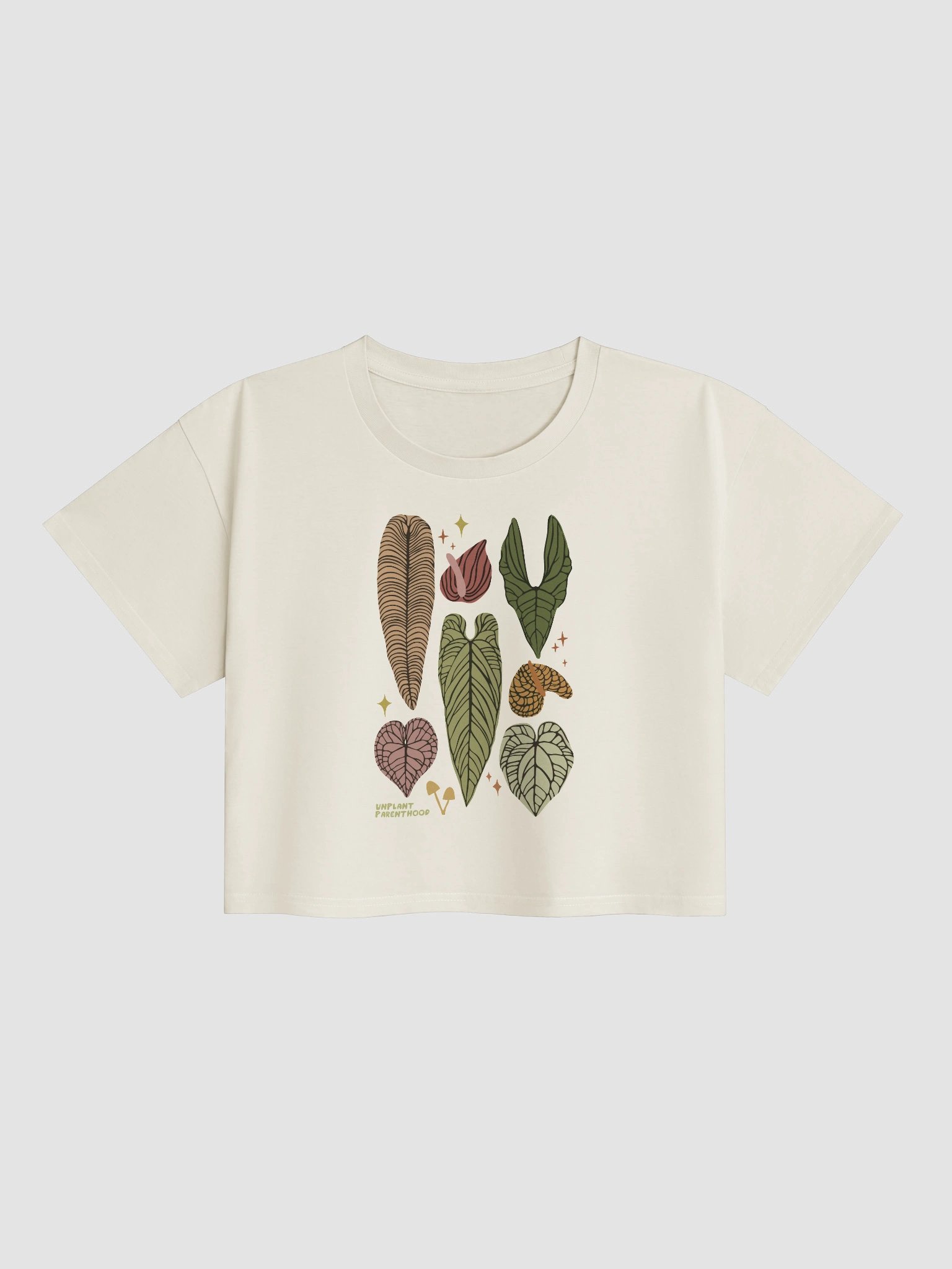 ANTHURIUM COLLAGE - Crop Top product image (1)