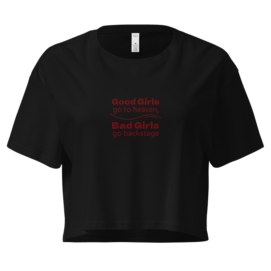 Backstage Rebel (EMBROIDERED) Women's Crop Top product image (1)