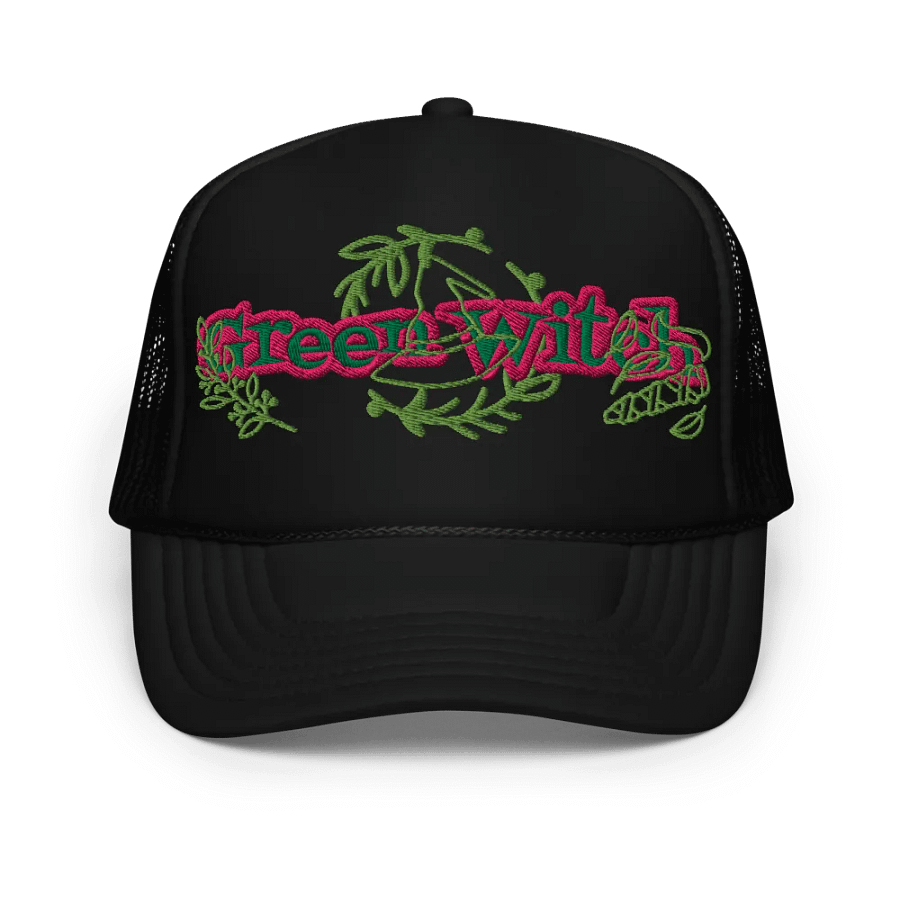 Enchanted Green Witch Trucker Hat product image (1)