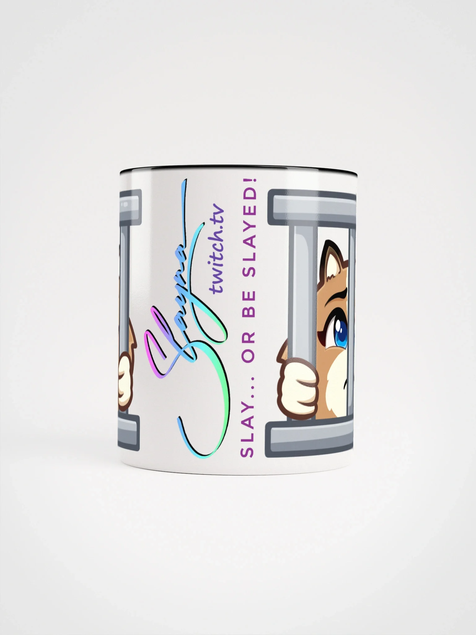 SLAYNA "Halp" 2-Tone 11 oz Mug product image (2)