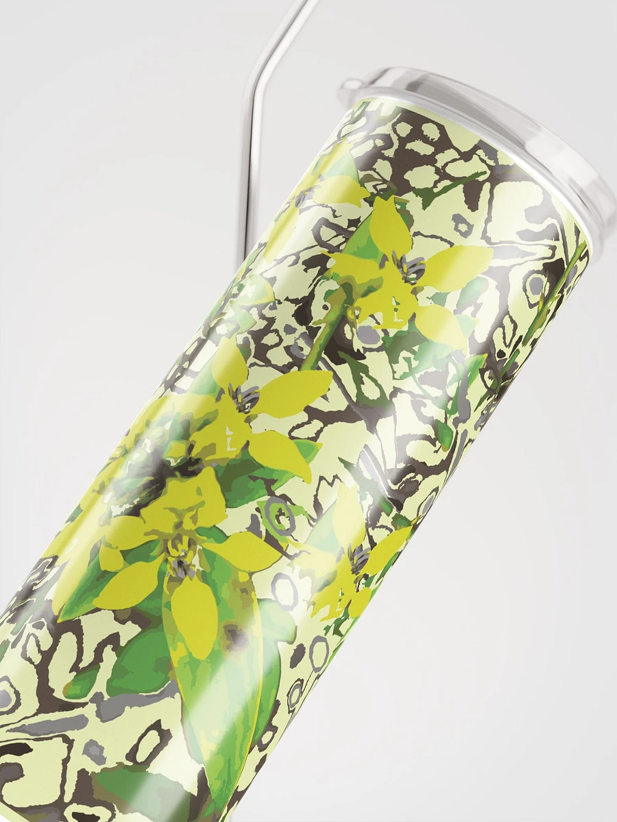 Miniaday Designs Green and Yellow Nature Stainless Steel Tumbler product image (5)