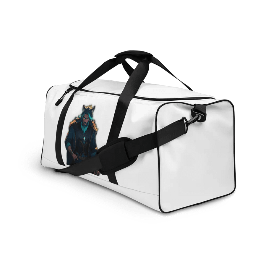 Mystic Wolf All-Over Duffle Bag product image (7)