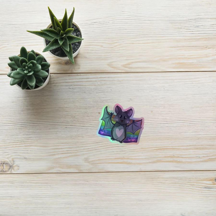 Gay Bat - LGBT Rainbow Flag Bat product image (10)