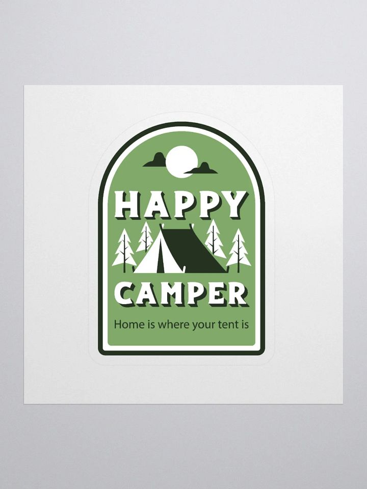 Happy Camper - Sticker product image (1)