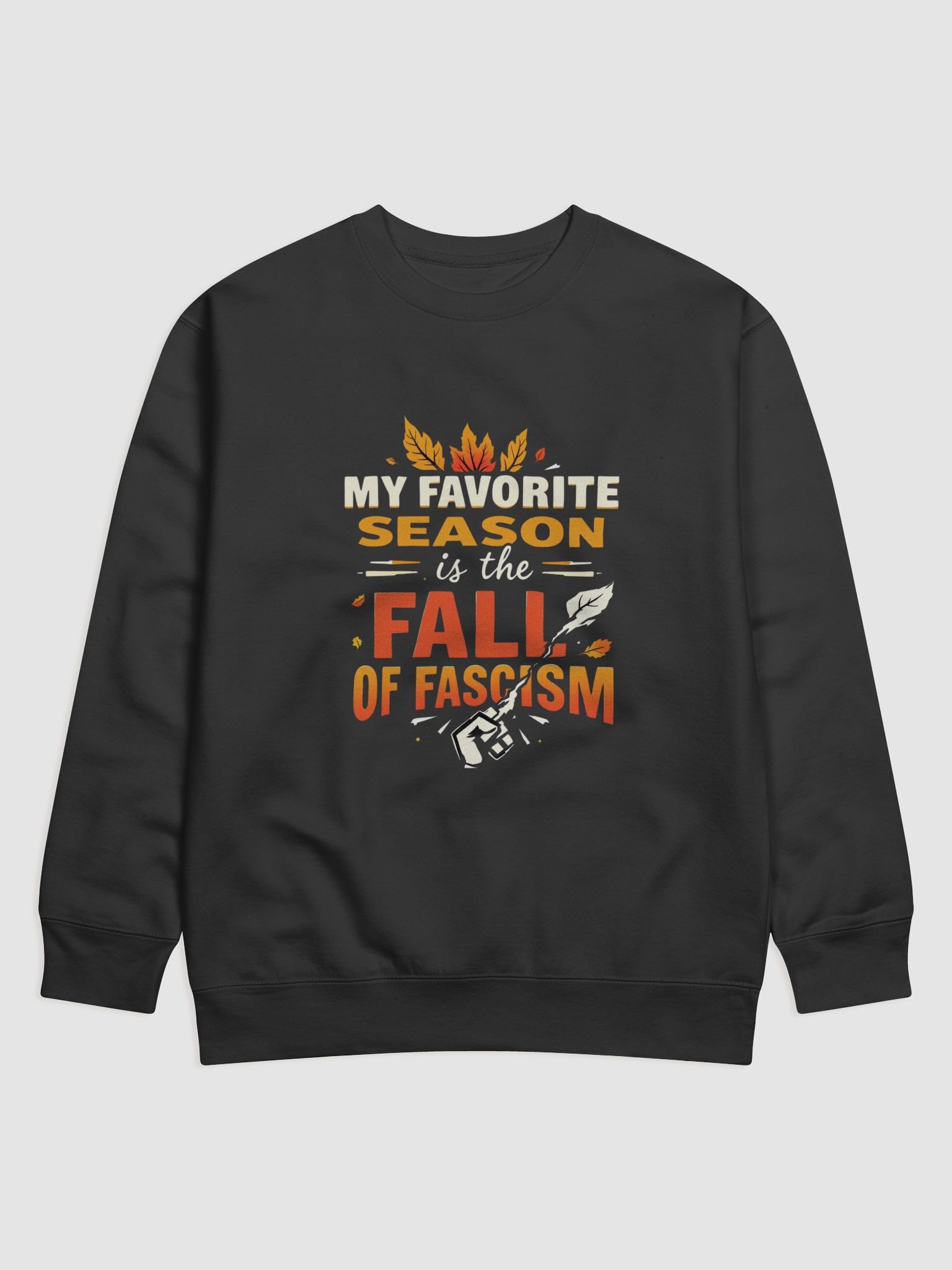 Fall of Fascism Premium Sweatshirt product image (2)