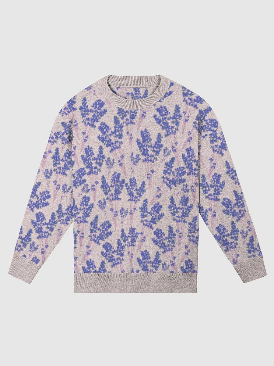 Sunrise Lavender Relaxed Knit Sweater product image (1)