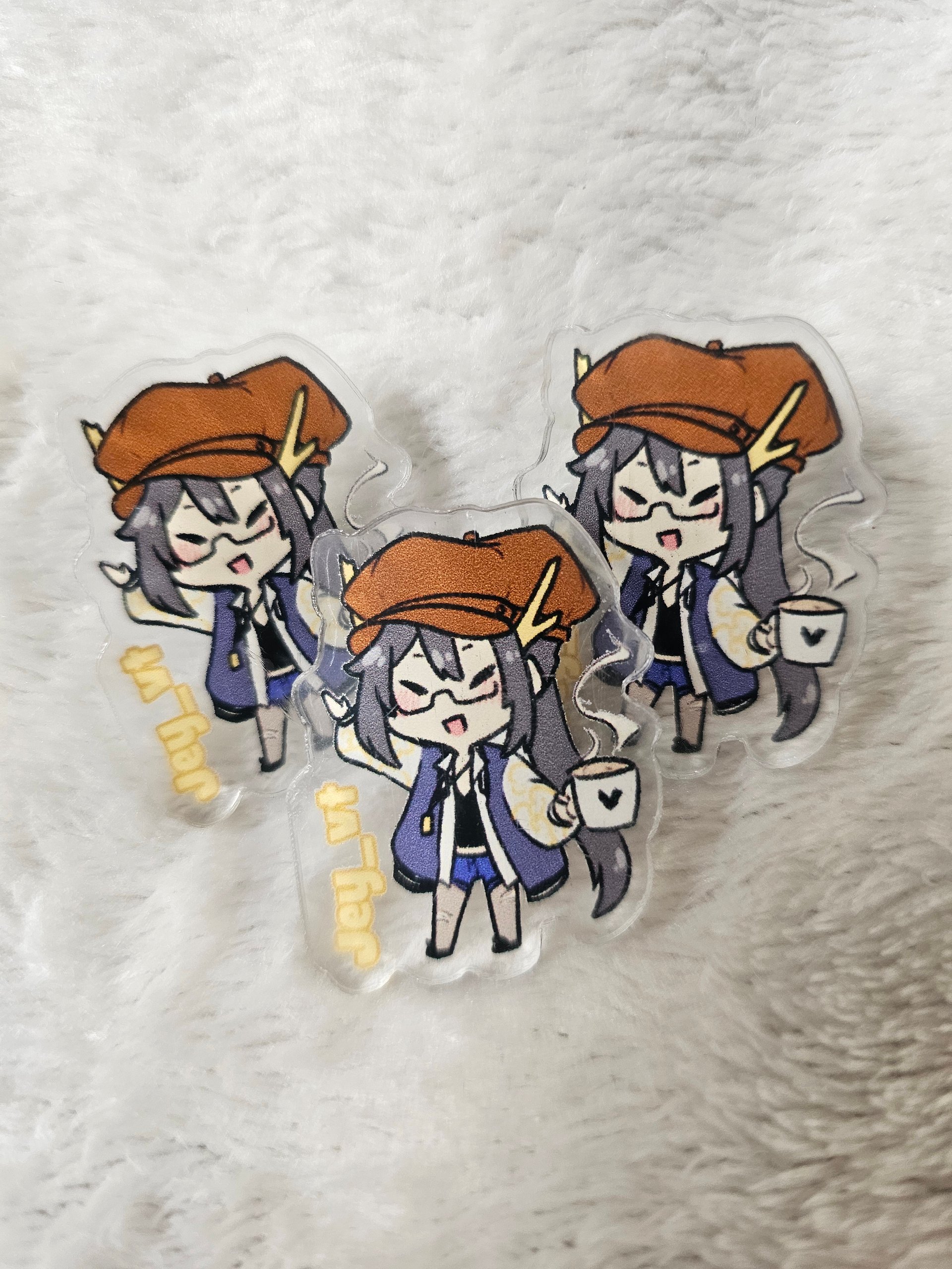 Ohayogozaimorning~ Acryllic Pin product image (3)