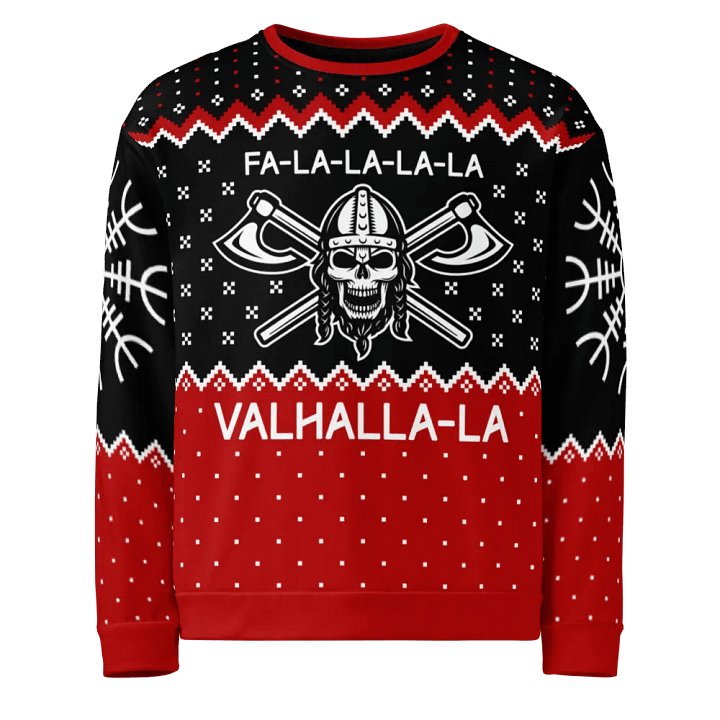 Fa-la-la-la-la Valhalla-la Sweater product image (1)