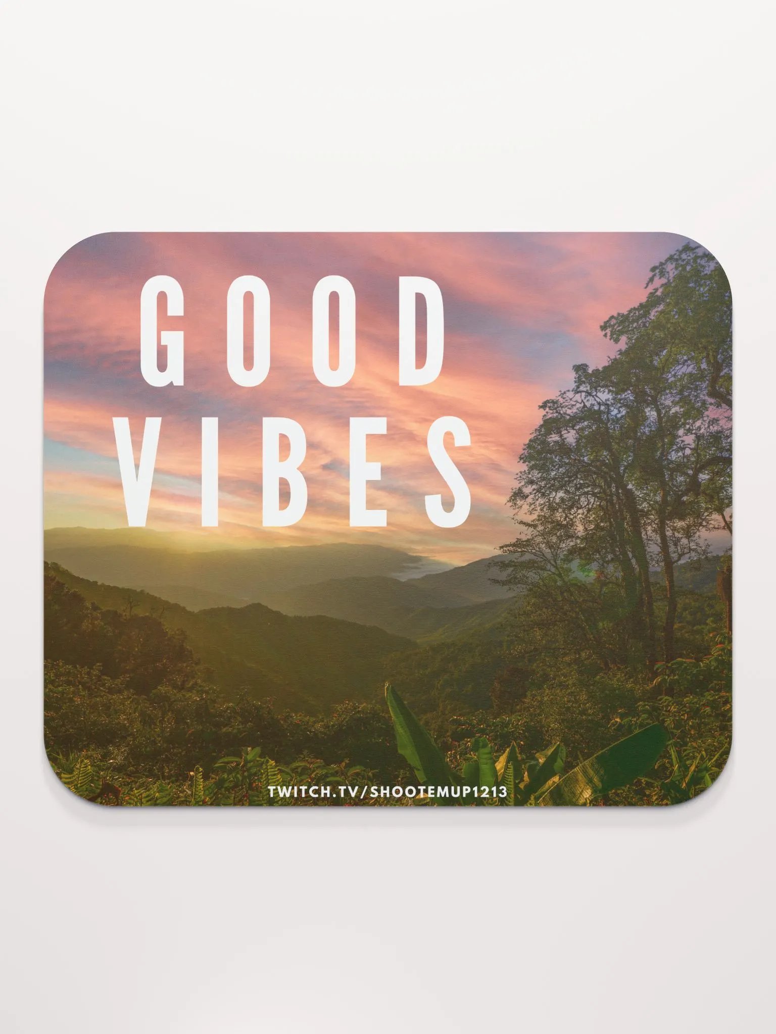 Good Vibes Regular Size Mouse Pad product image (2)