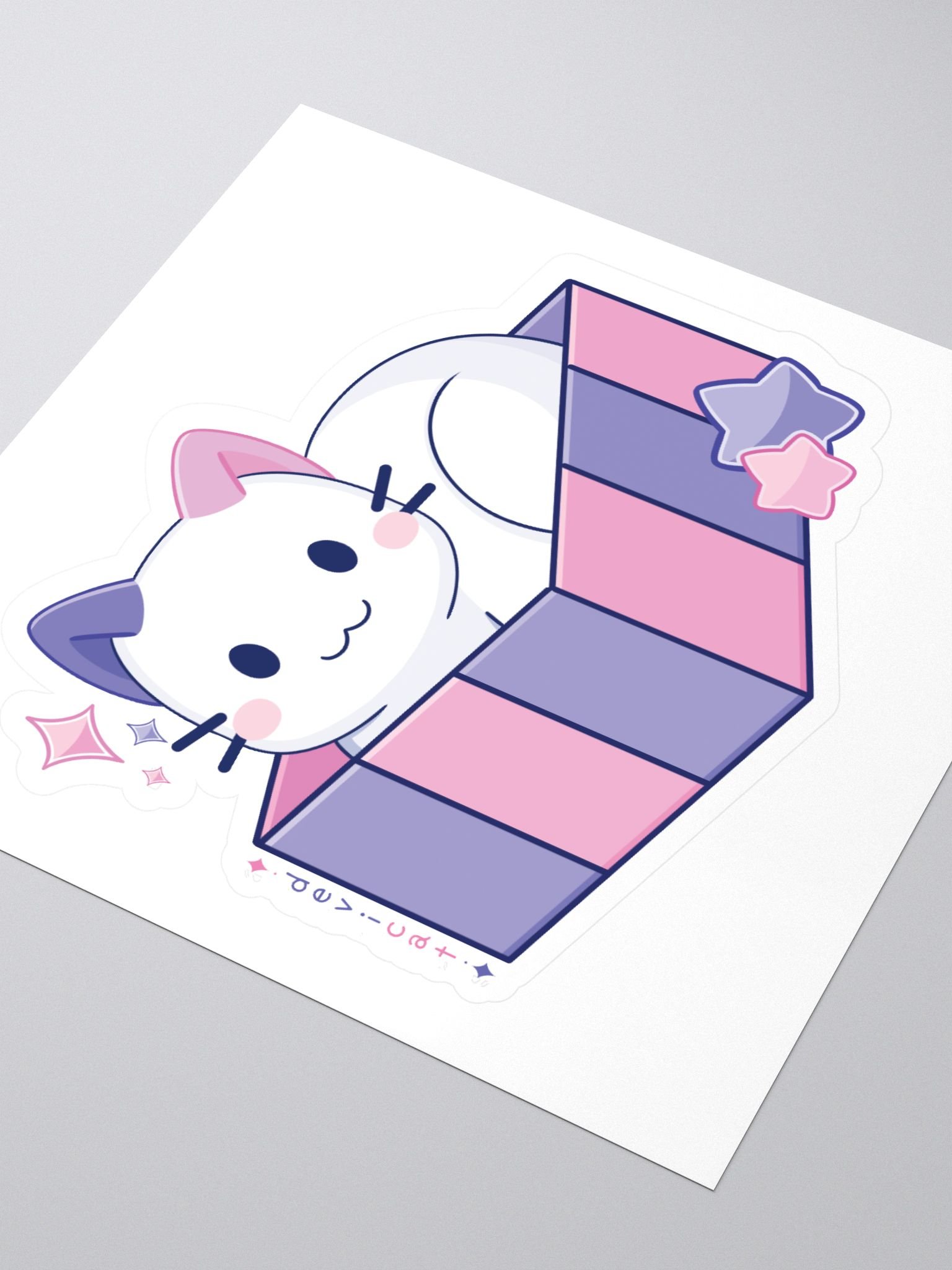 CandiCat Cat In A Box 2023 Sticker product image (3)