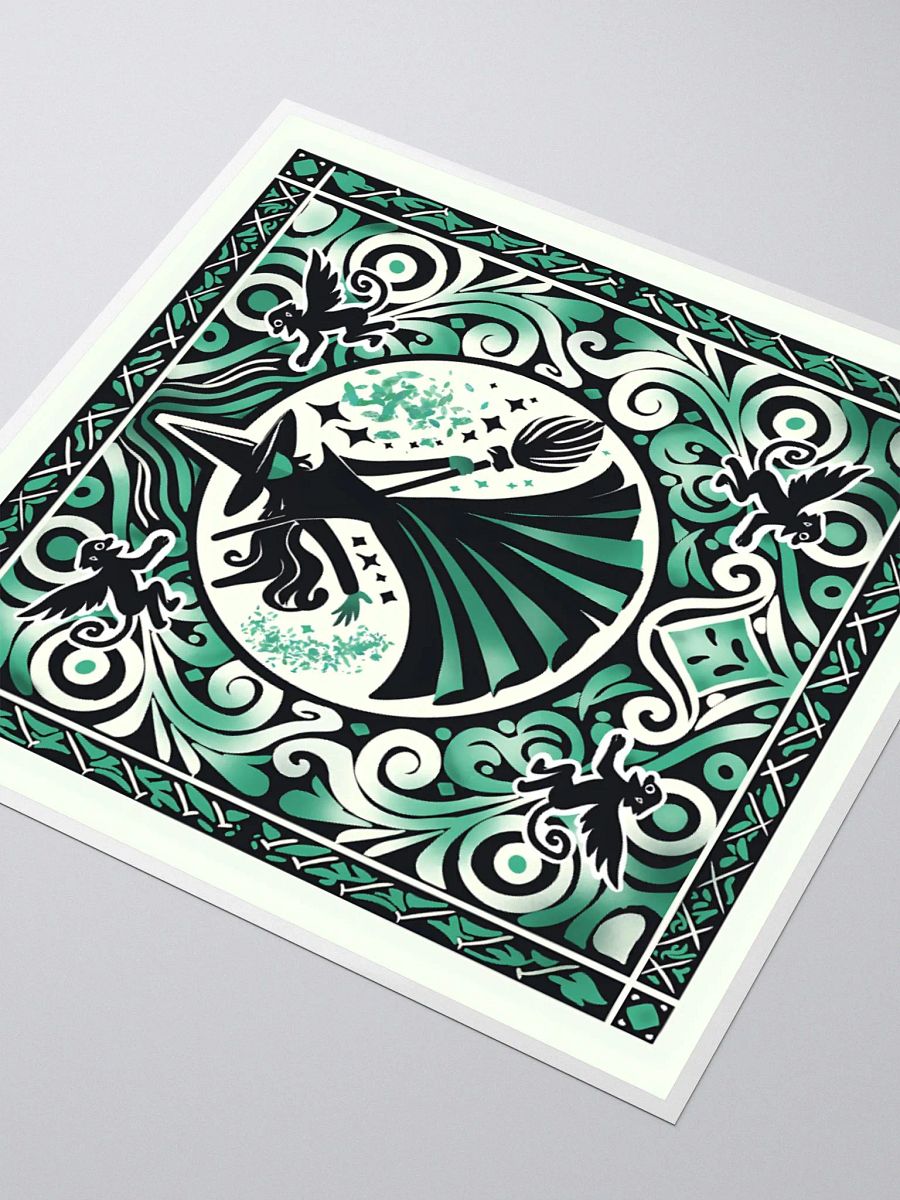 Wicked Spanish Tile Elphaba Stickers – Kiss-Cut Vinyl Broadway Decals product image (7)