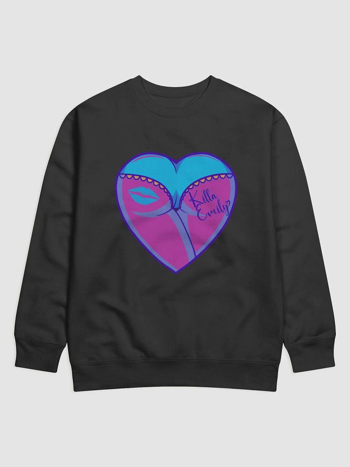 COLORFUL HEART BUTT SWEATSHIRT product image (1)