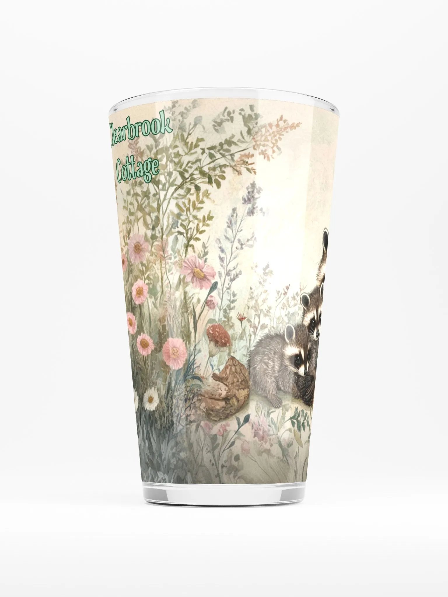 Raccoon Family Glass product image (2)