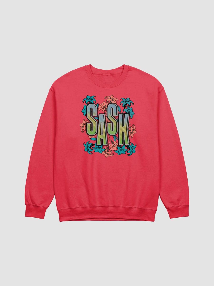 Sask Saskatoon Saskatchewan Floral Bliss Crewneck Sweatshirt product image (15)