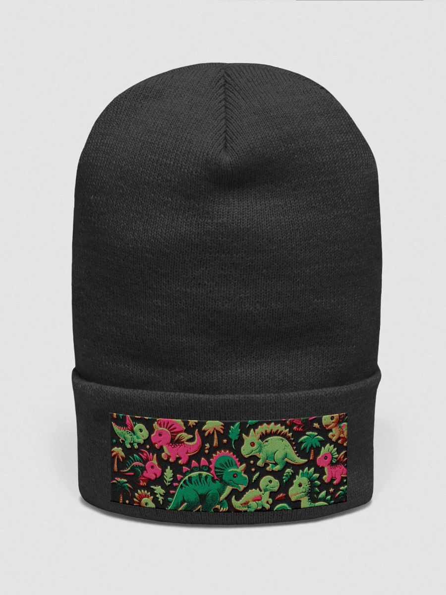 Dino Delight Cuffed Beanie product image (3)