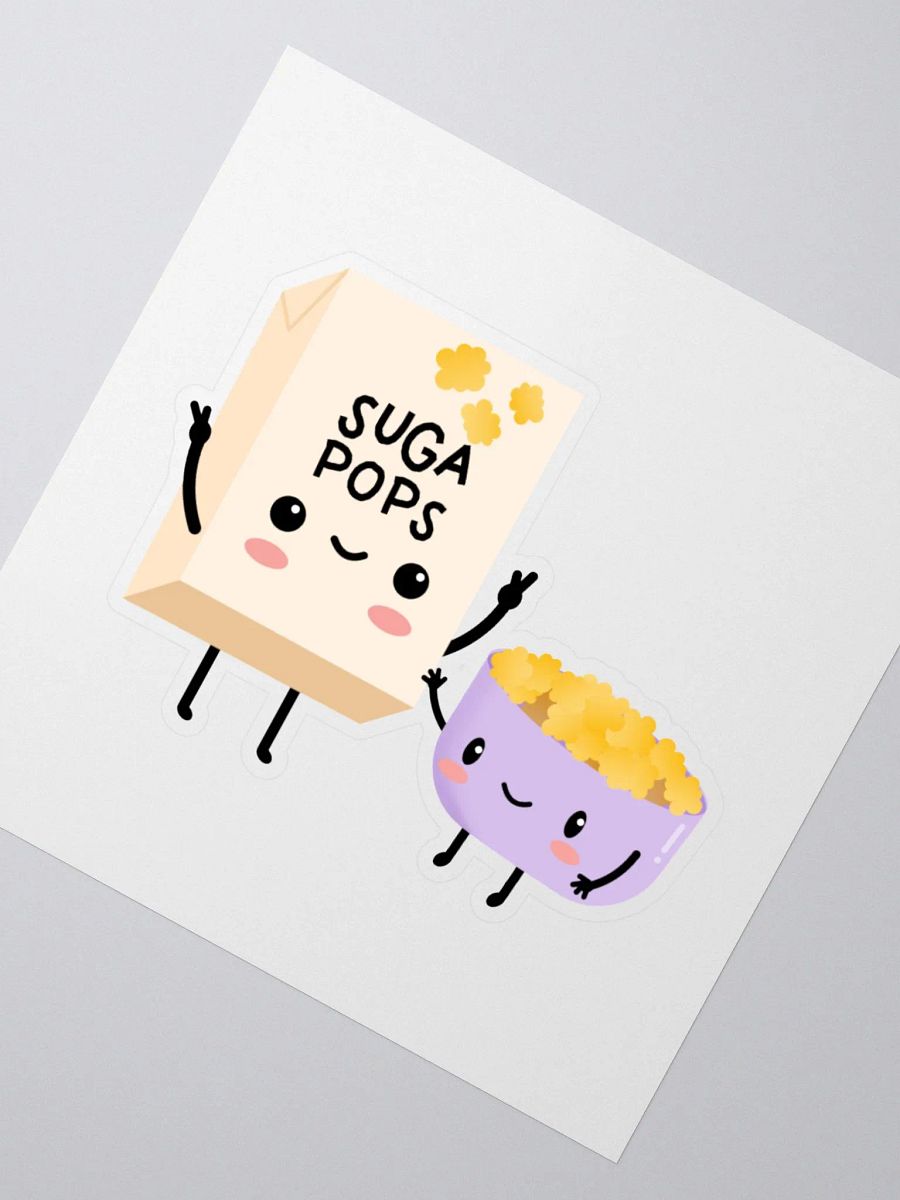 Cute Kawaii Breakfast Cereal Kiss Cut Sticker product image (3)