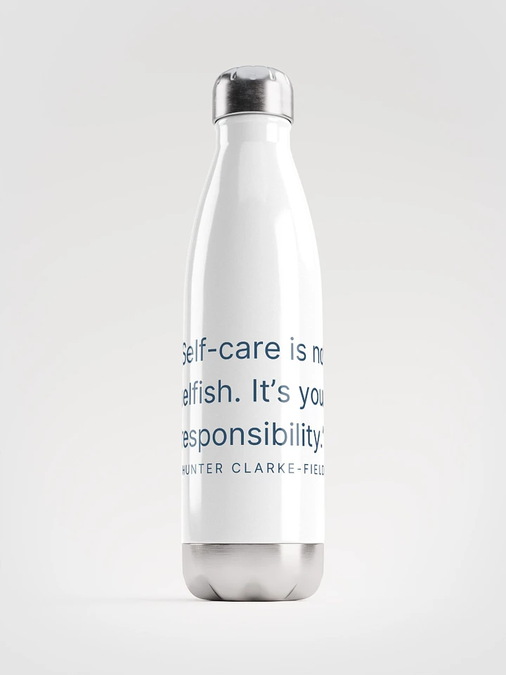 Self-Care Is Not Selfish Insulated Water Bottle product image (1)