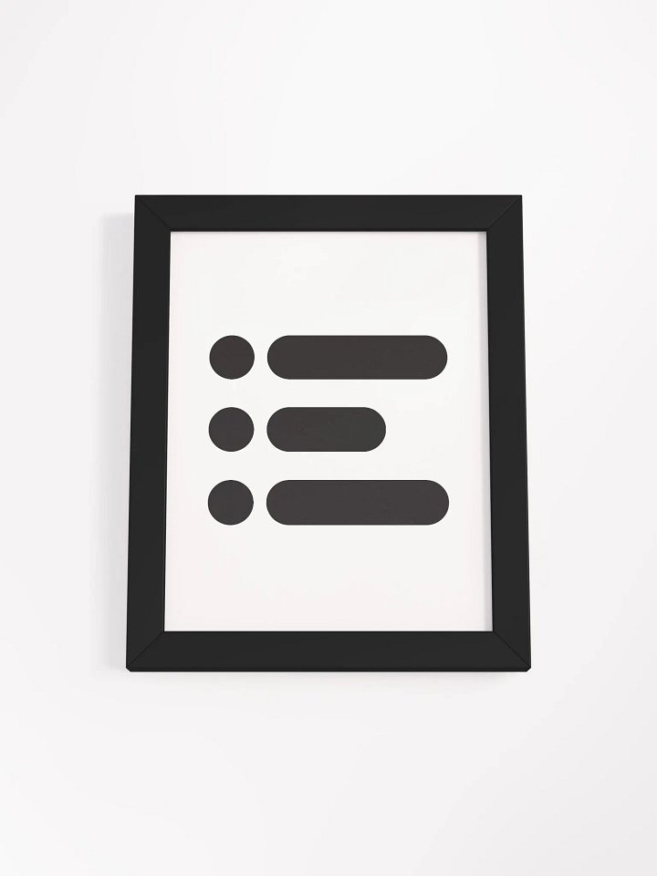 Framed High-Quality Matte Poster product image (2)