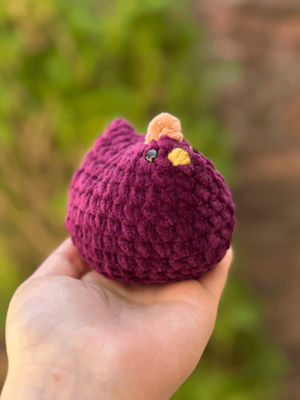 Palm Chicken Crochet Plushie product image (5)