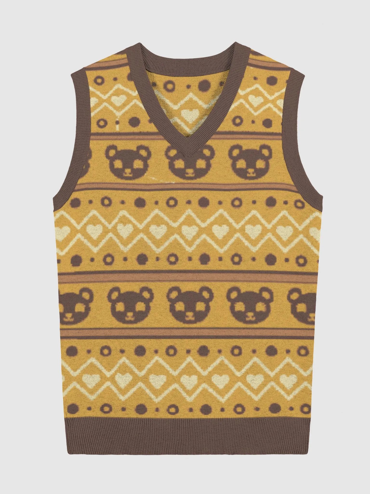 TeddyChan Christmas Vest - Yellow product image (1)