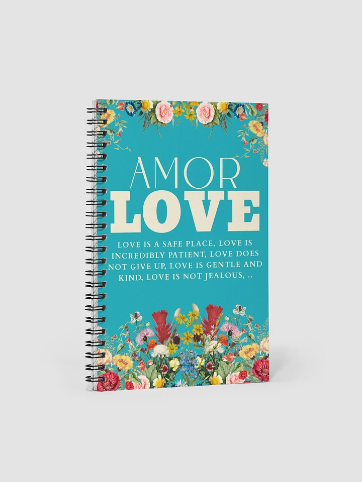Amor Love Spiral Notebook product image (1)