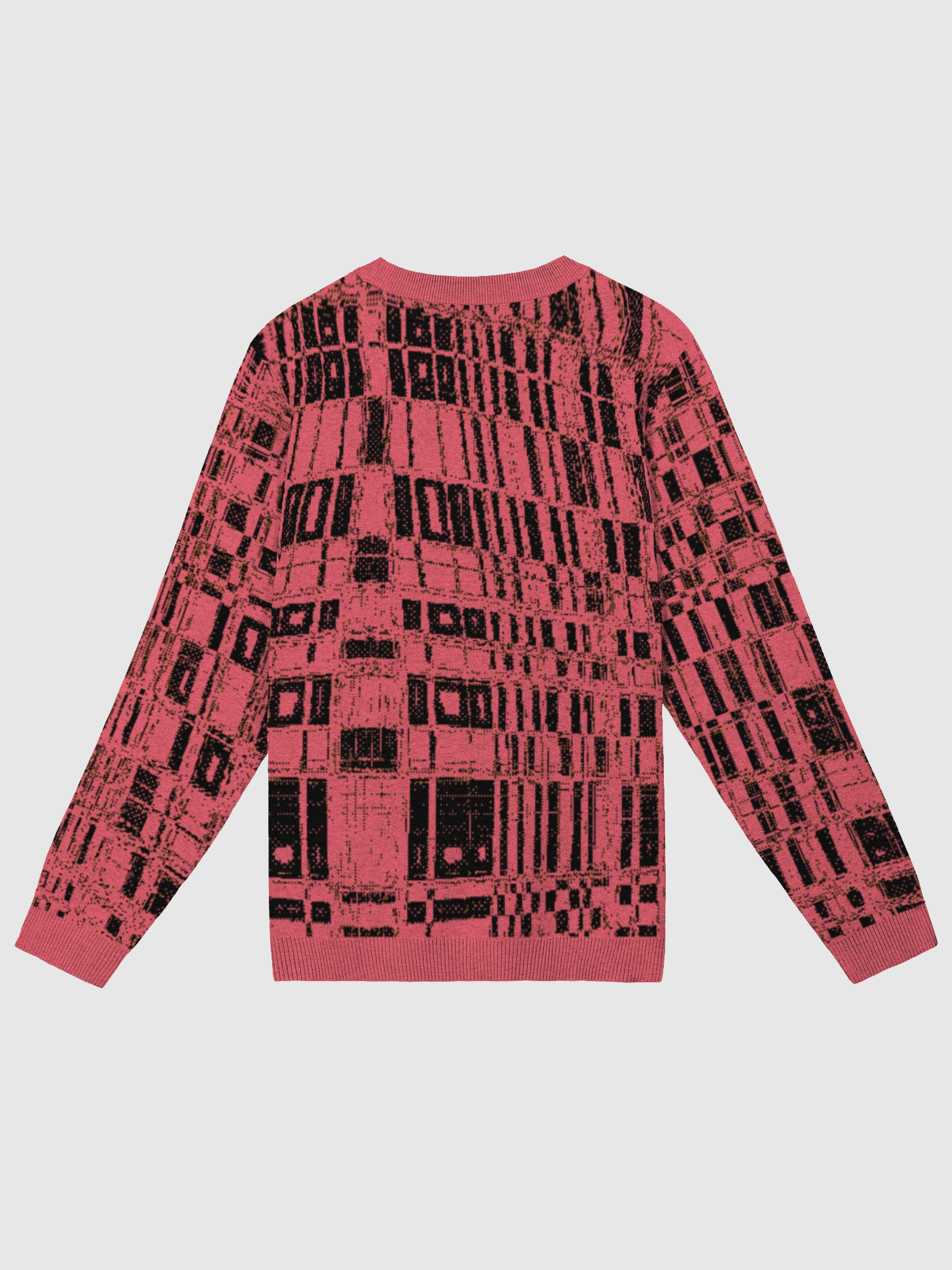STATIC DRIFT | FRACTURED GRID KNIT SWEATER product image (2)