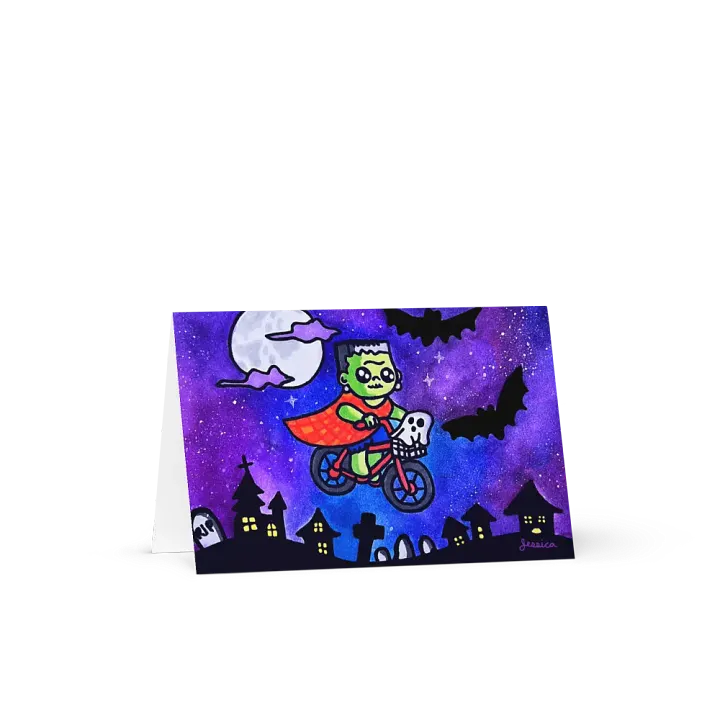 Moonlight Ride Greeting Card product image (1)