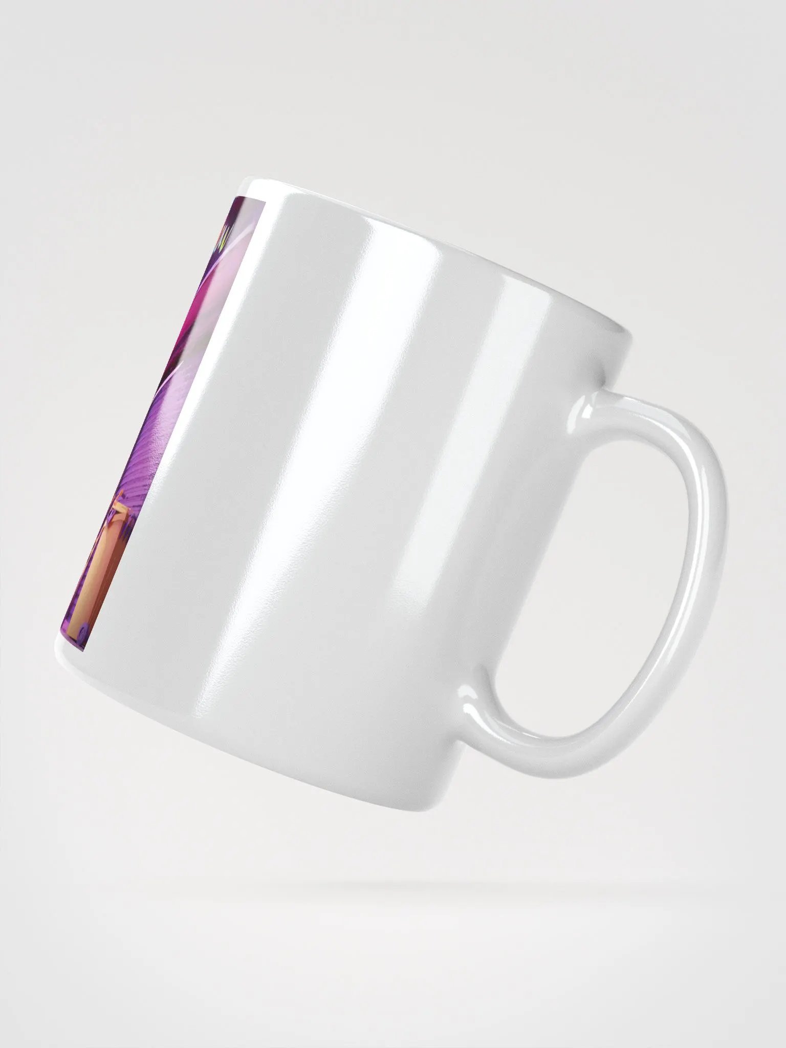 The Vigilante Show White Glossy Mug product image (3)