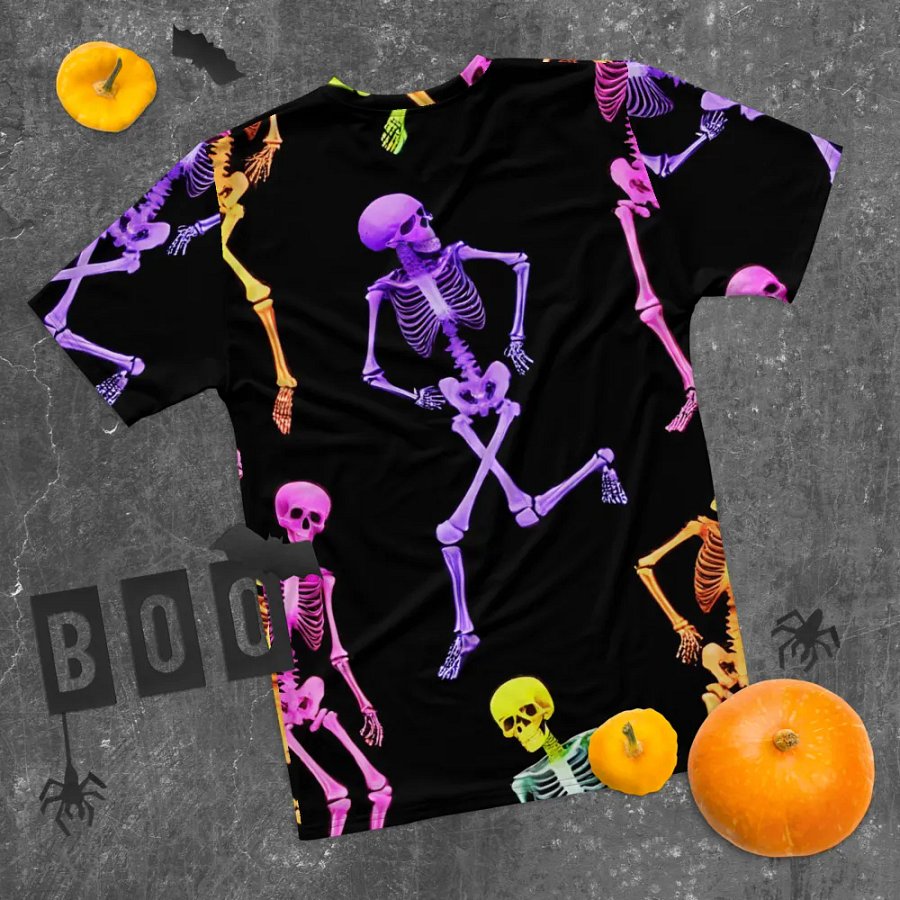 Spooky Skeleton Dance T Shirt product image (10)