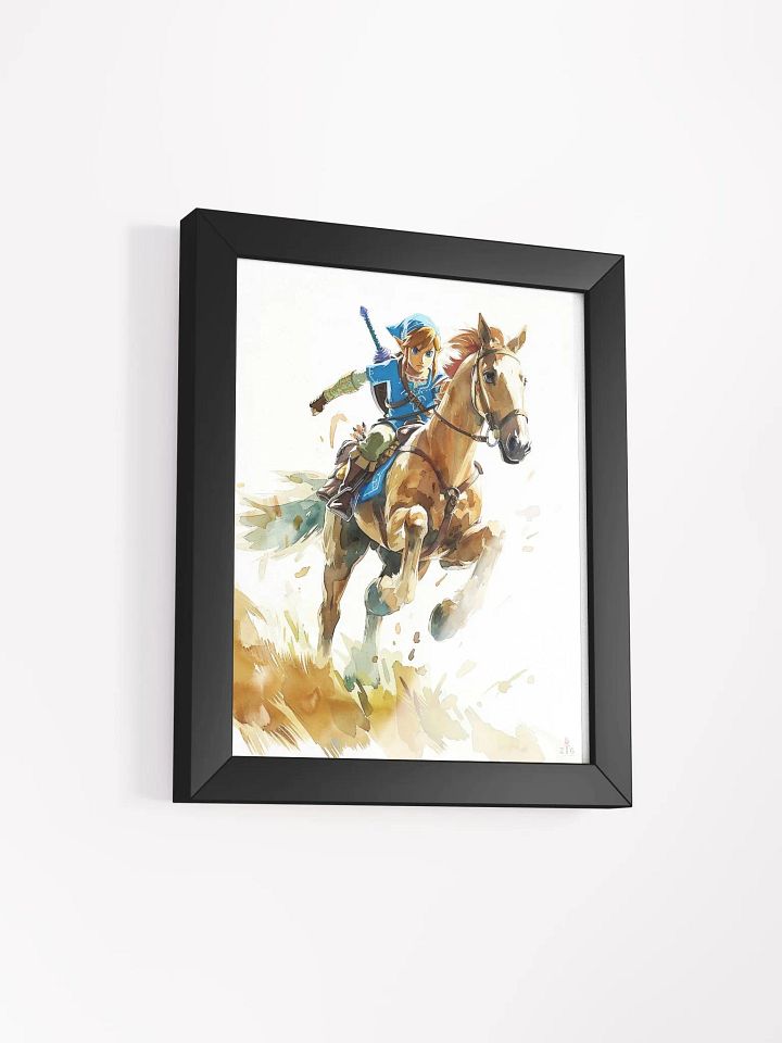 LINK v2 - FRAMED HIGH-QUALITY MATTE POSTER (IN) product image (2)