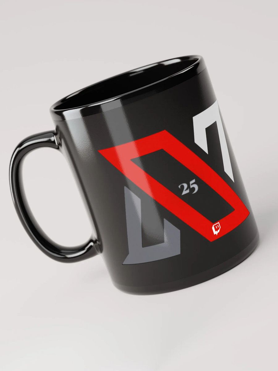 Glossy Black Coffee Mug product image (3)