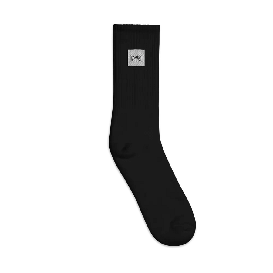 Game Time Embroidered Crew Socks product image (2)
