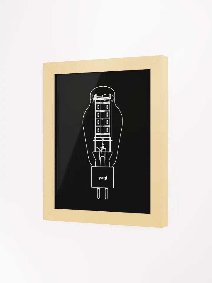 Premium Framed iyagi 300B Tube Poster (black) product image (2)