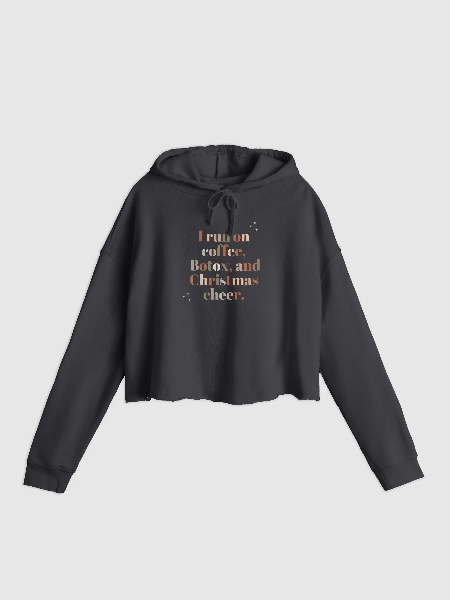 Christmas Cheer & Botox Cropped Hoodie product image (1)