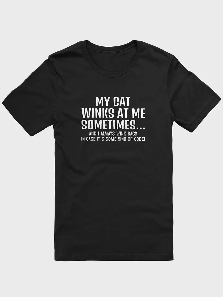 Cat Winks Graphic Tee product image (1)