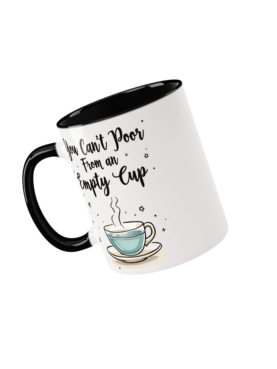 You Can't Pour From an Empty Cup Mug – A Daily Reminder to Prioritize Self-Care product image (3)