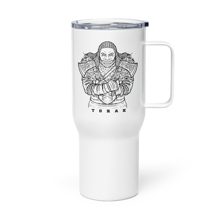 "Black Character" Travel Coffee Mug product image (1)