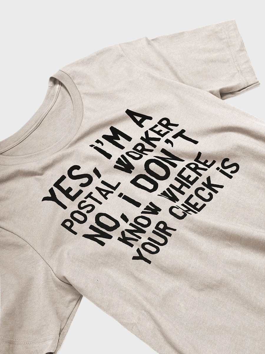 YES I'M A POSTAL WORKER UNISEX TEE product image (17)